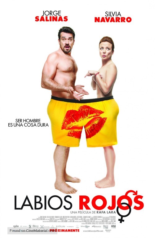 Labios Rojos - Mexican Movie Poster