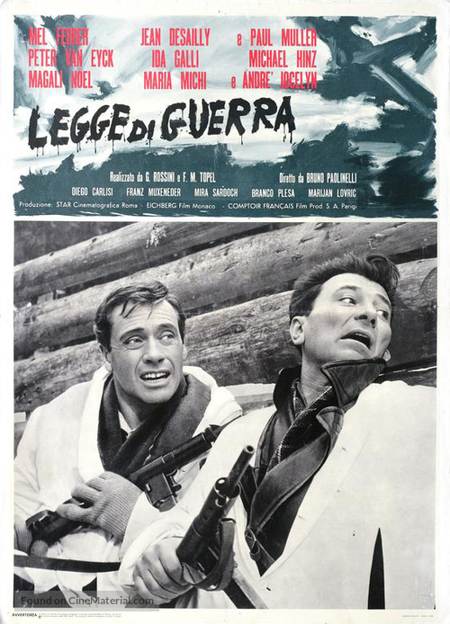 Legge di guerra - Italian Movie Poster