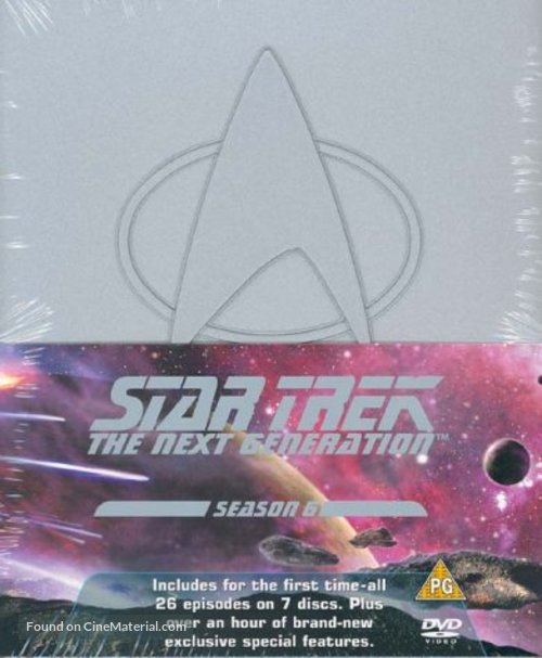 &quot;Star Trek: The Next Generation&quot; - British DVD movie cover