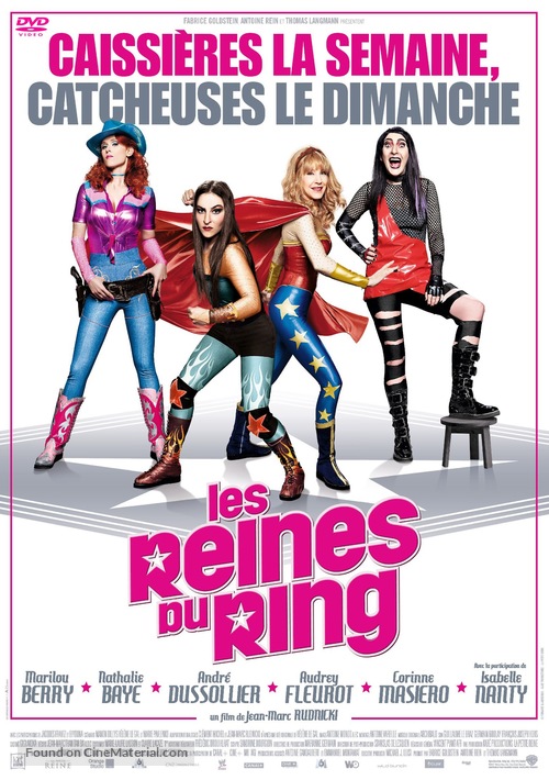 Les reines du ring - French DVD movie cover