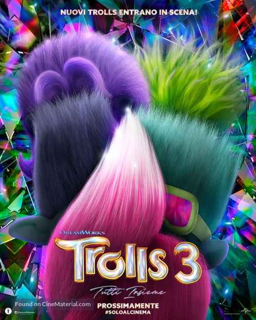 Trolls Band Together - Italian Movie Poster