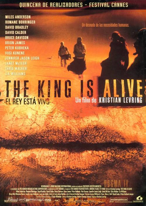 The King Is Alive - Spanish poster
