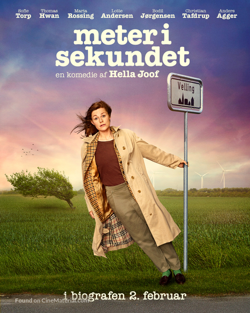 Meter i sekundet - Danish Movie Poster