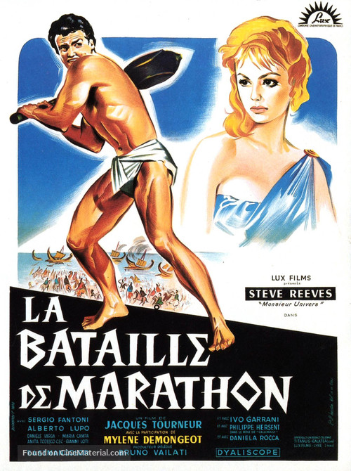 La battaglia di Maratona - French Movie Poster