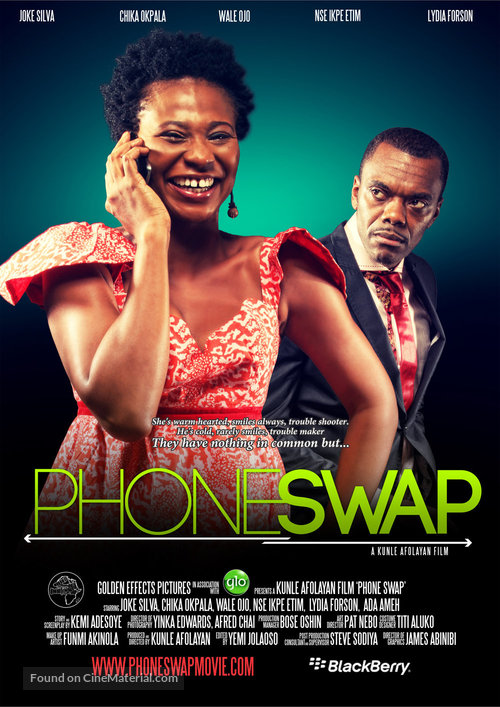 Phone Swap - British Movie Poster