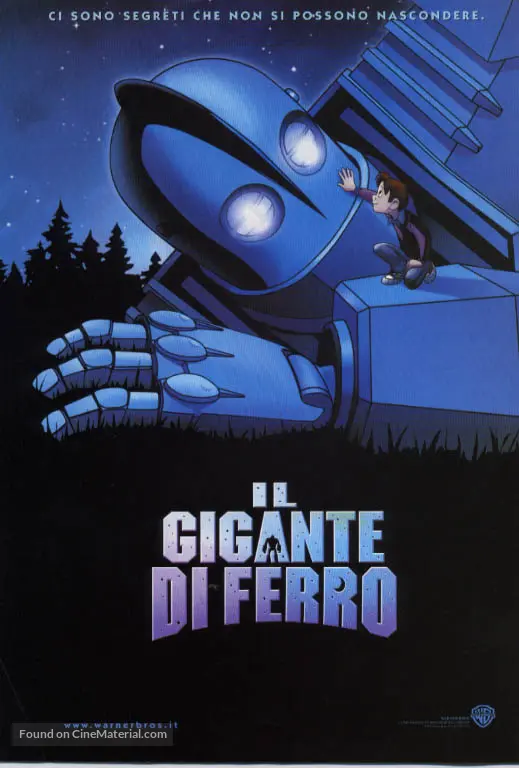 The Iron Giant - Italian Movie Poster