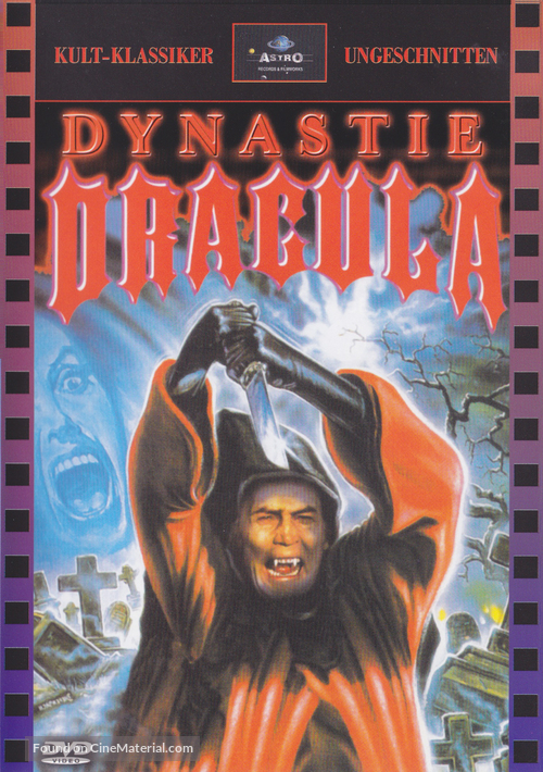 Dinast&iacute;a de Dracula, La - German DVD movie cover