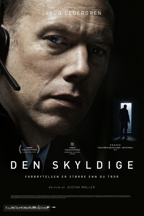 Den skyldige - Norwegian Movie Poster