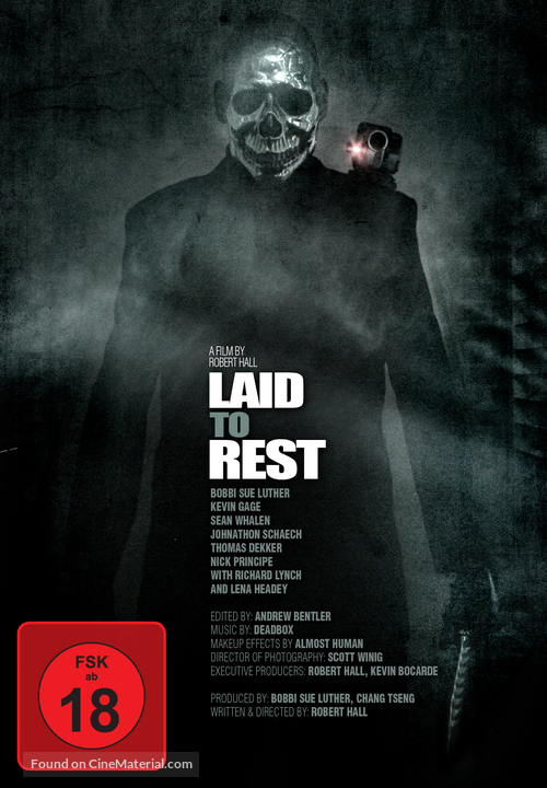 Laid to Rest - German Movie Cover