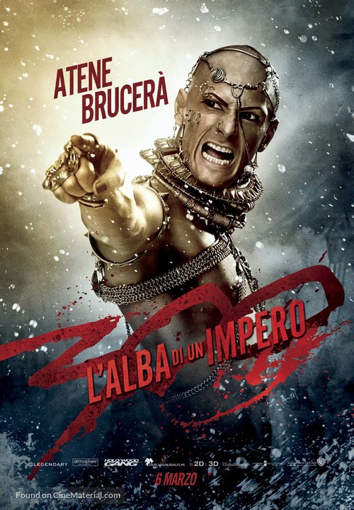 300: Rise of an Empire - Italian Movie Poster