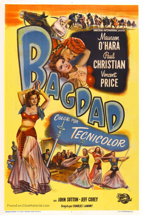 Bagdad - Argentinian Movie Poster