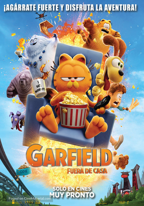 The Garfield Movie - Ecuadorian Movie Poster