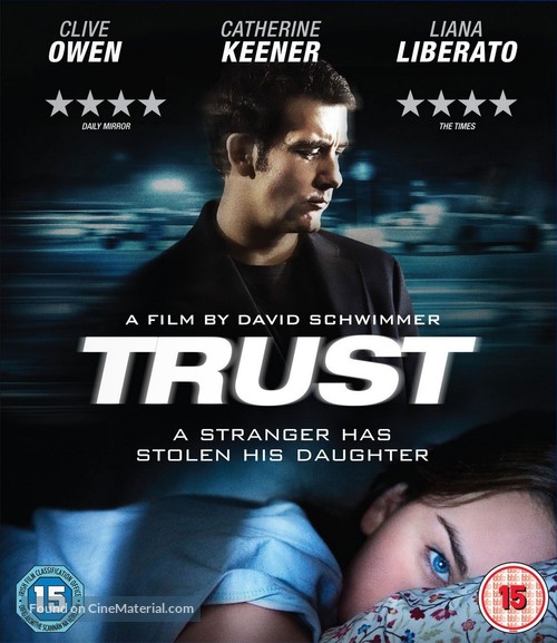 Trust - British Blu-Ray movie cover
