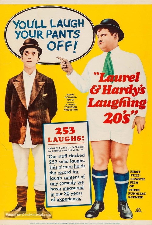 Laurel and Hardy&#039;s Laughing 20&#039;s - Movie Poster