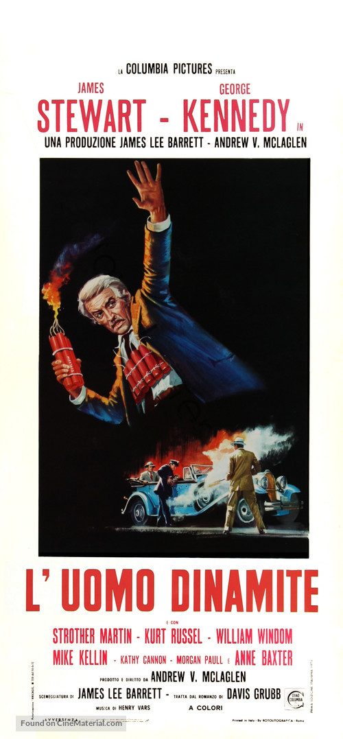 Fools&#039; Parade - Italian Movie Poster