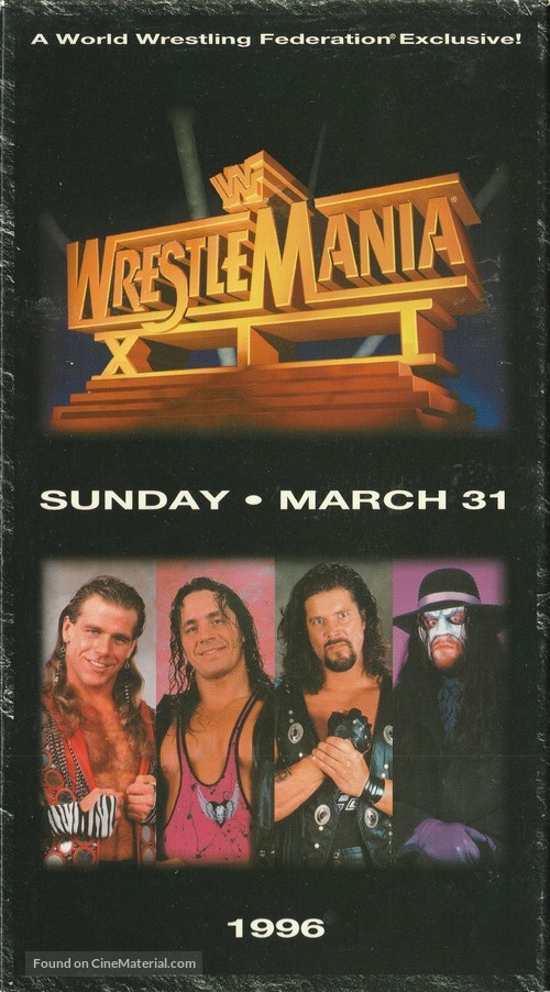 WrestleMania XII - Movie Cover