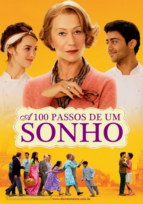 The Hundred-Foot Journey - Brazilian Movie Poster