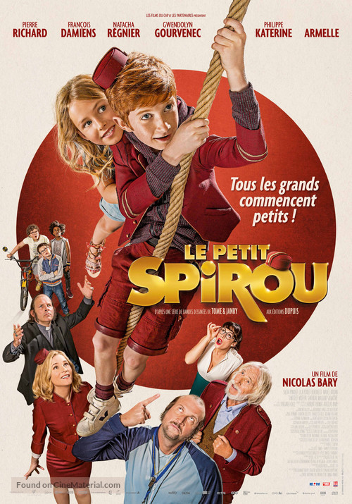 Le petit Spirou - Belgian Movie Poster