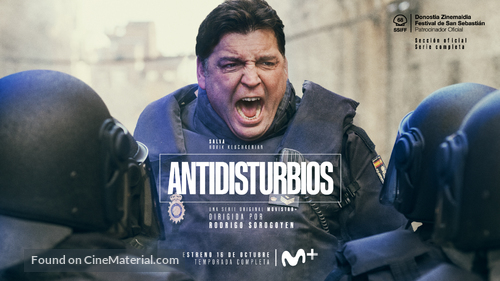 &quot;Antidisturbios&quot; - Spanish Movie Poster