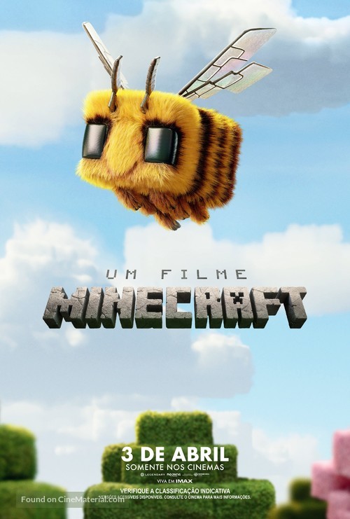 A Minecraft Movie - Brazilian Movie Poster