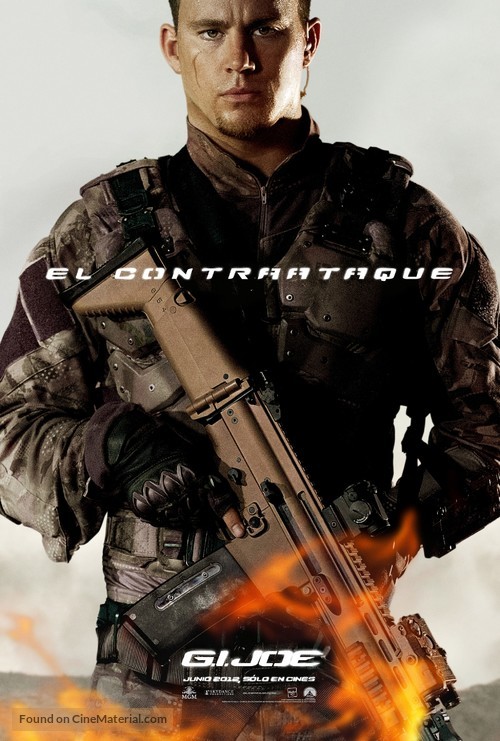 G.I. Joe: Retaliation - Mexican Movie Poster