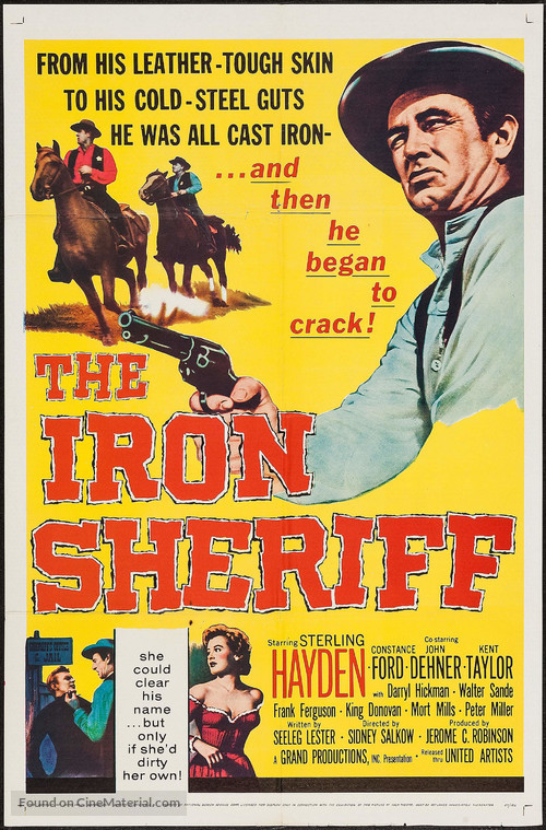 The Iron Sheriff - Movie Poster