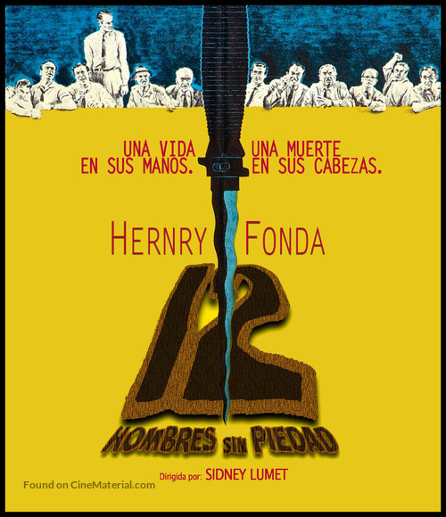 12 Angry Men - Spanish Movie Poster