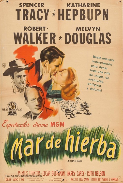 The Sea of Grass - Argentinian Movie Poster