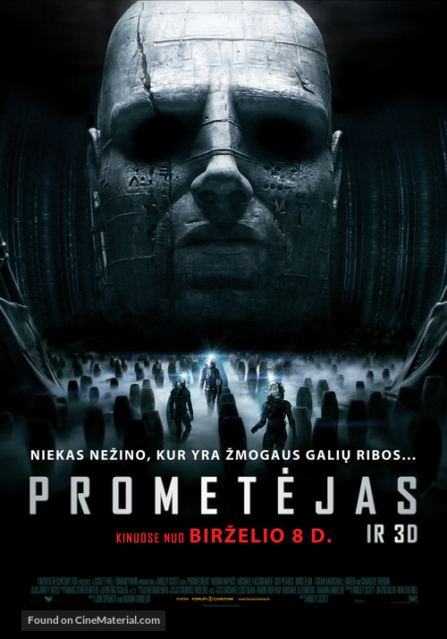 Prometheus - Lithuanian Movie Poster