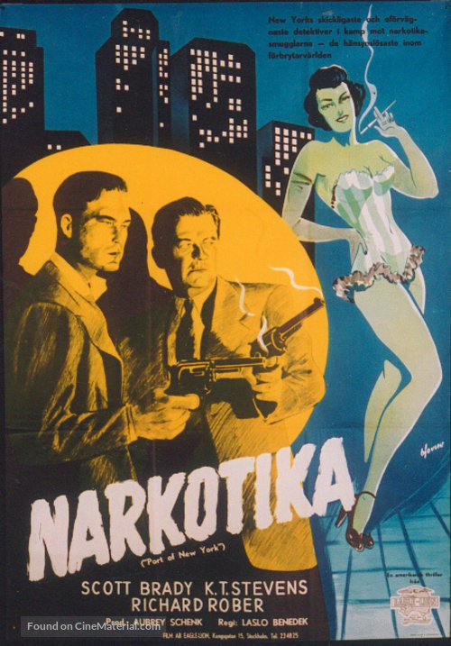 Port of New York - Swedish Movie Poster