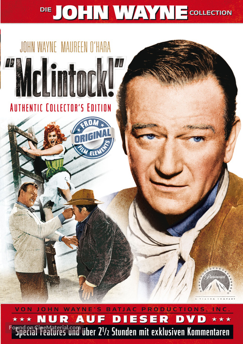 McLintock! - German DVD movie cover