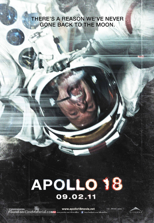 Apollo 18 - Canadian Movie Poster