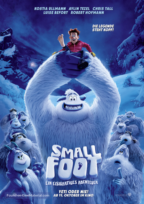 Smallfoot - German Movie Poster