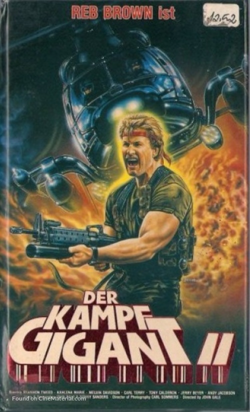 The Firing Line - German VHS movie cover