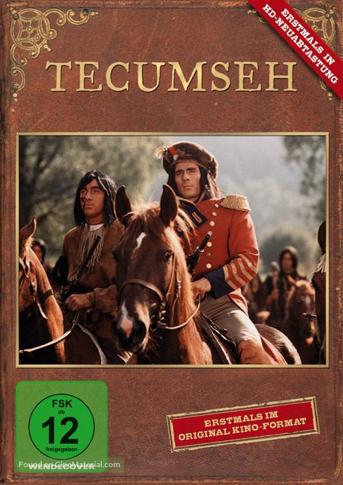 Tecumseh - German DVD movie cover