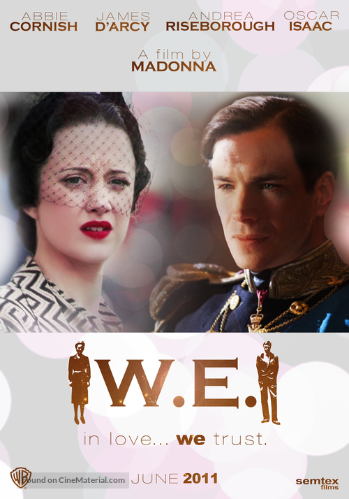 W.E. - British Movie Poster