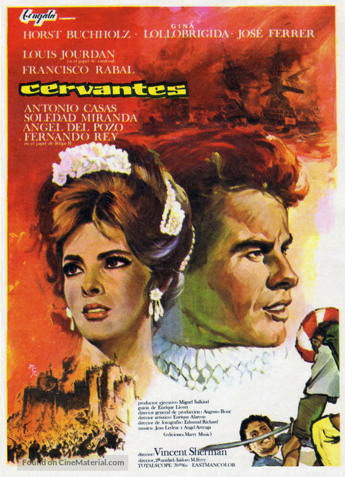 Cervantes - Spanish Movie Poster