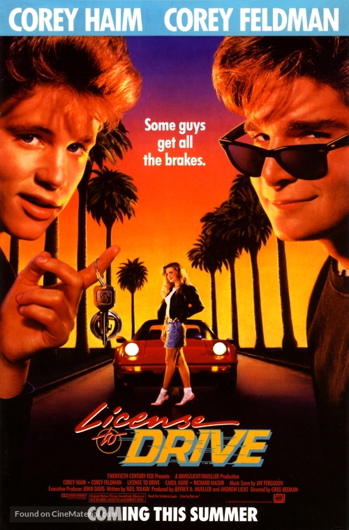 License to Drive - Movie Poster