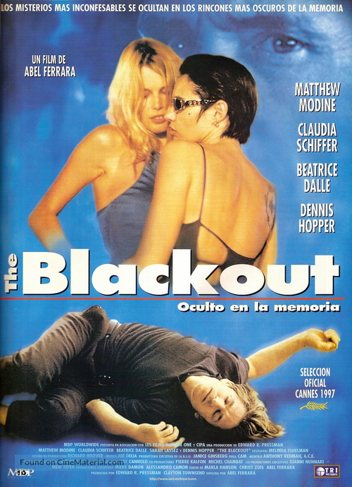 The Blackout - Spanish Movie Poster