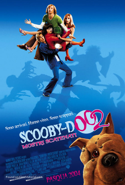 Scooby Doo 2: Monsters Unleashed - Italian Theatrical movie poster
