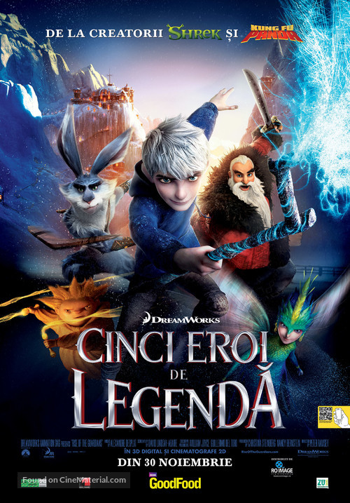 Rise of the Guardians - Romanian Movie Poster