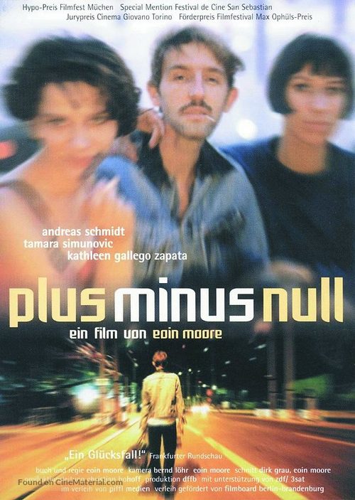 Plus-minus null - German Movie Poster