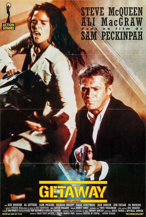 The Getaway - French Movie Poster