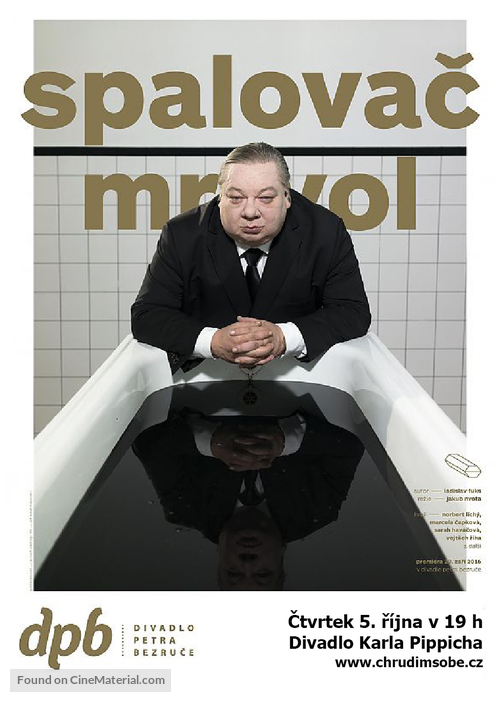 Spalovac mrtvol - Czech Movie Cover