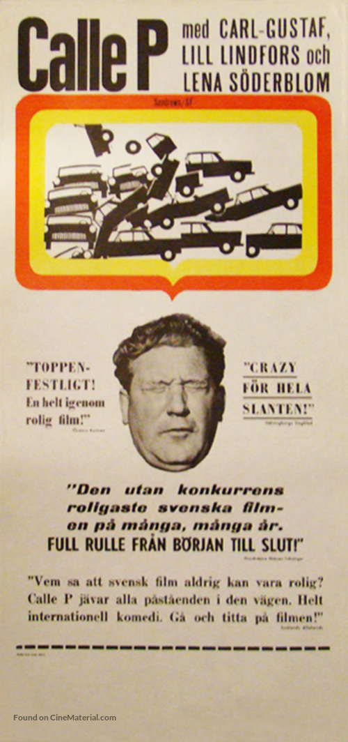 Calle P. - Swedish Movie Poster