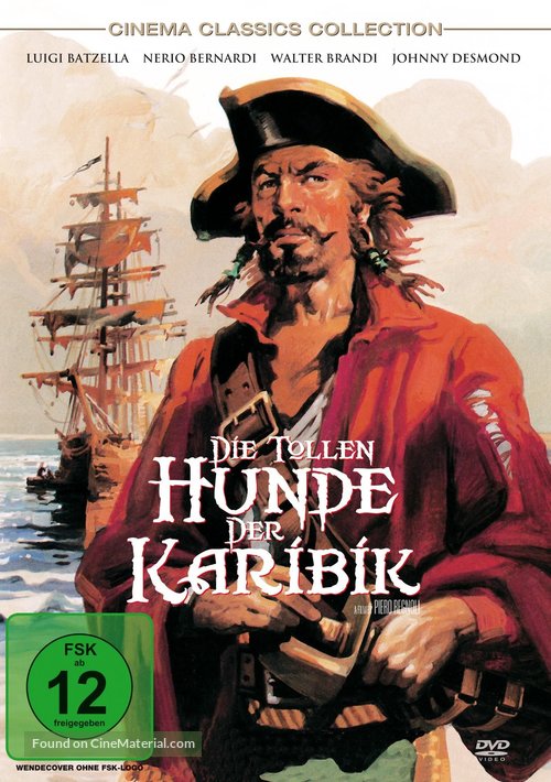 Lo sparviero dei Caraibi - German Movie Cover