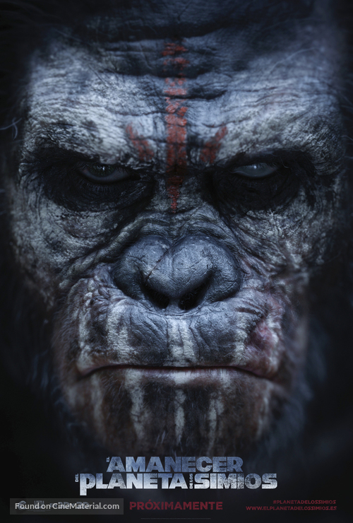 Dawn of the Planet of the Apes - Spanish Movie Poster