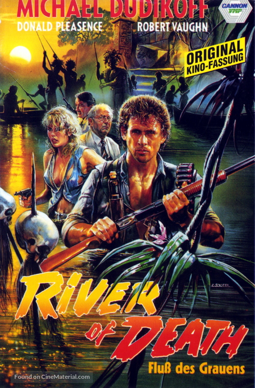 River of Death - German VHS movie cover
