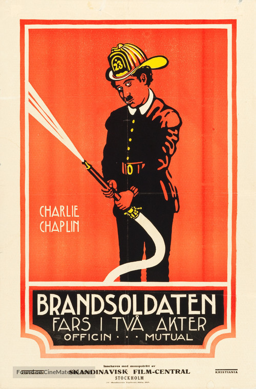The Fireman - Swedish Movie Poster