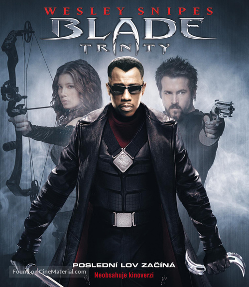 Blade: Trinity - Czech Blu-Ray movie cover
